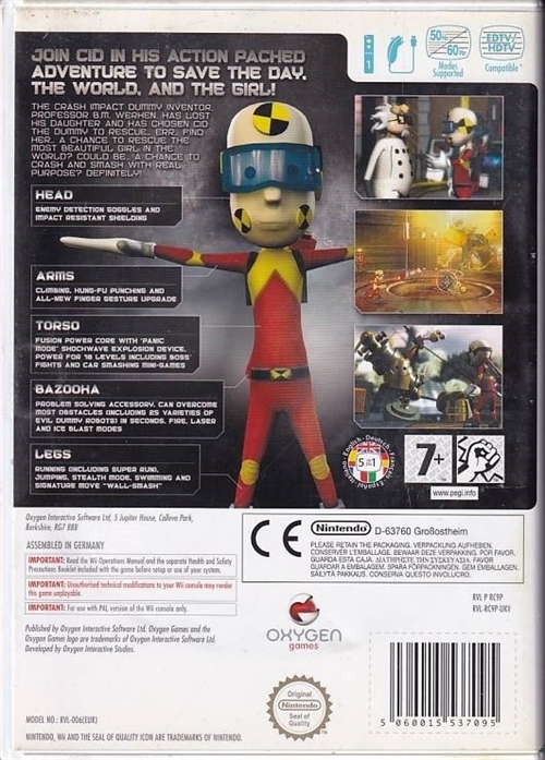 CID The Dummy - Wii (B Grade) (Genbrug)